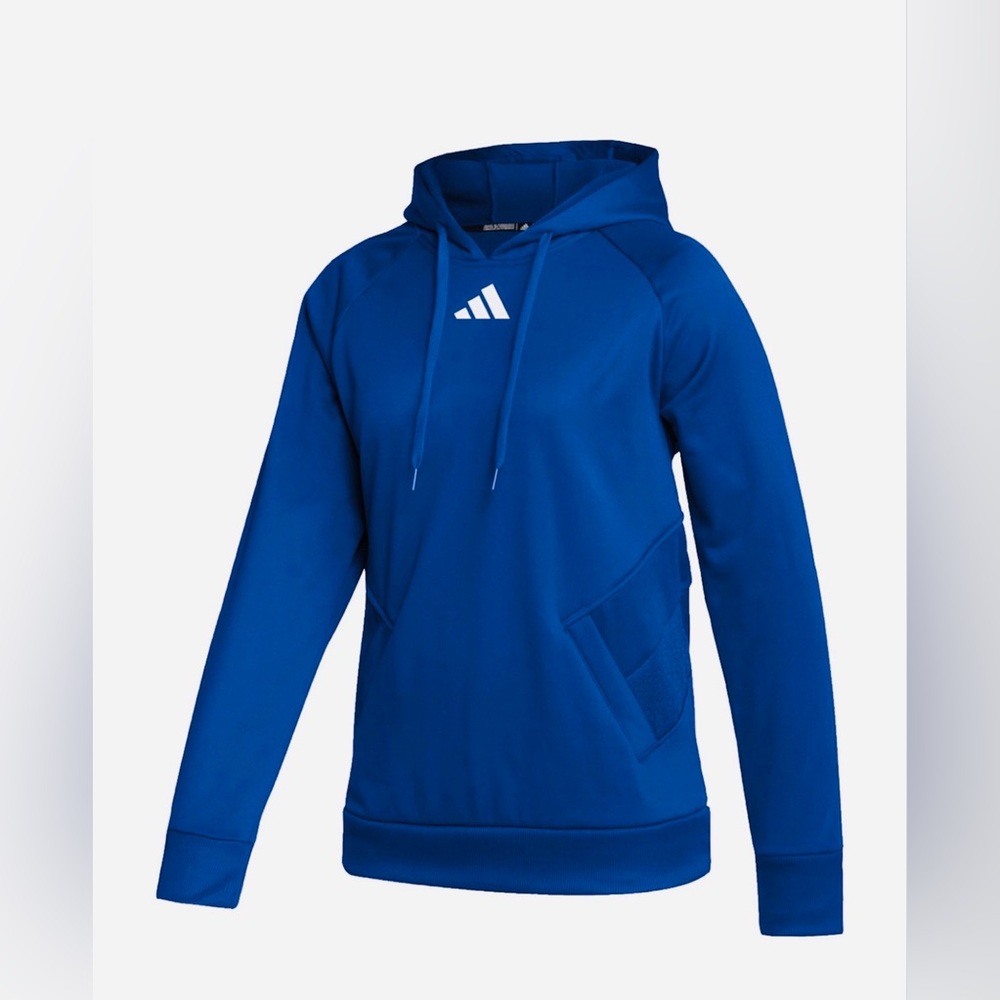 Adidas Women’s Team Royal Blue Travel Pullover Hoodie Size Small NWT